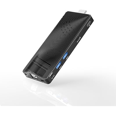 Mini PC Stick, Pentium N4200 4GB 64GB eMMC, Fanless Mini Desktop, Support 4K Monitor Output @30Hz, 1080P Streaming, Gigabit Ethernet, WiFi BT 5.0, USB3.0 x2 for Business/IOT/Home