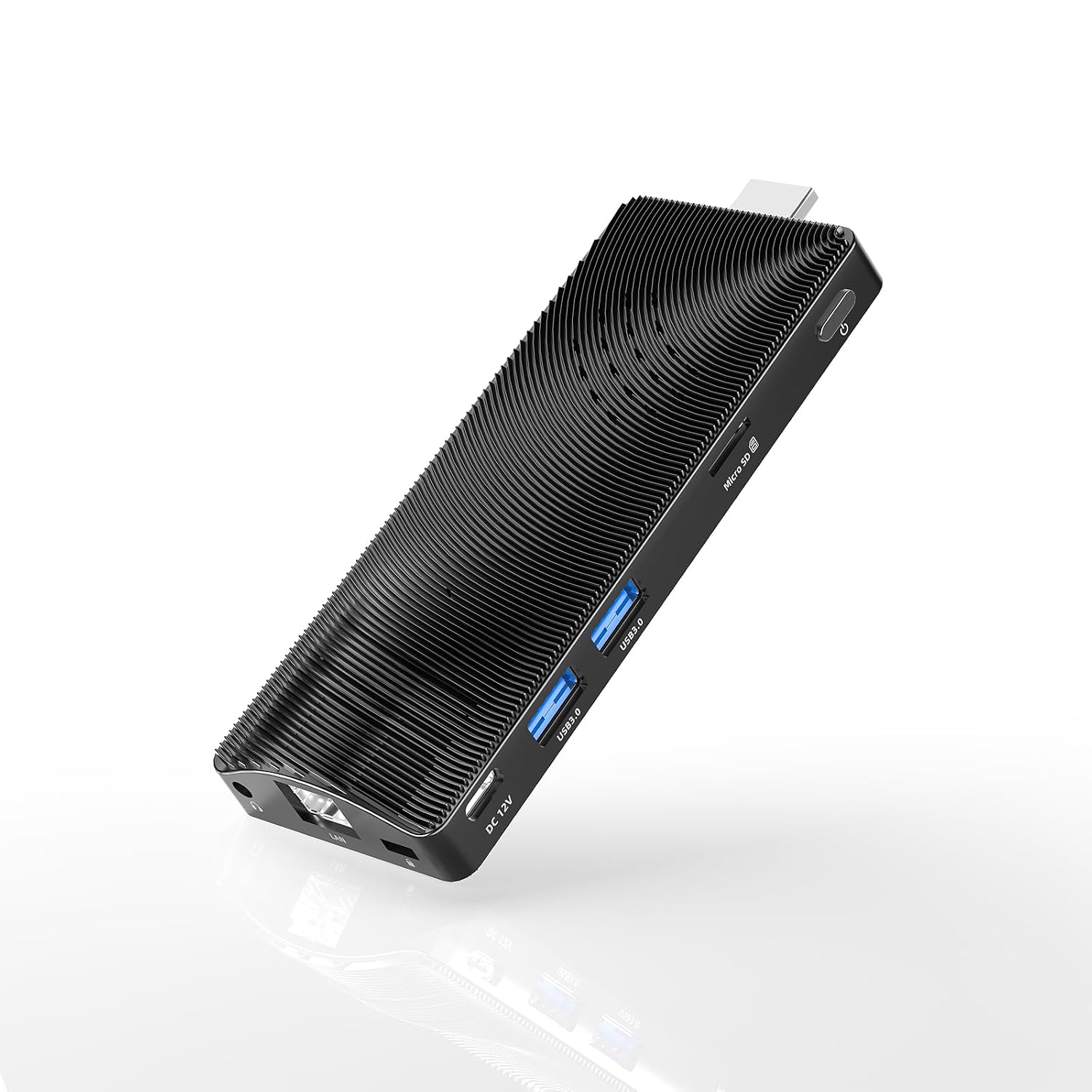 HEIGAOLAPC Mini PC Stick, Fanless Mini Desktop Computers, Pentium N4200 4GB 64GB eMMC (1.1 GHz), Small PC, USB3.0 X 2 Giga...