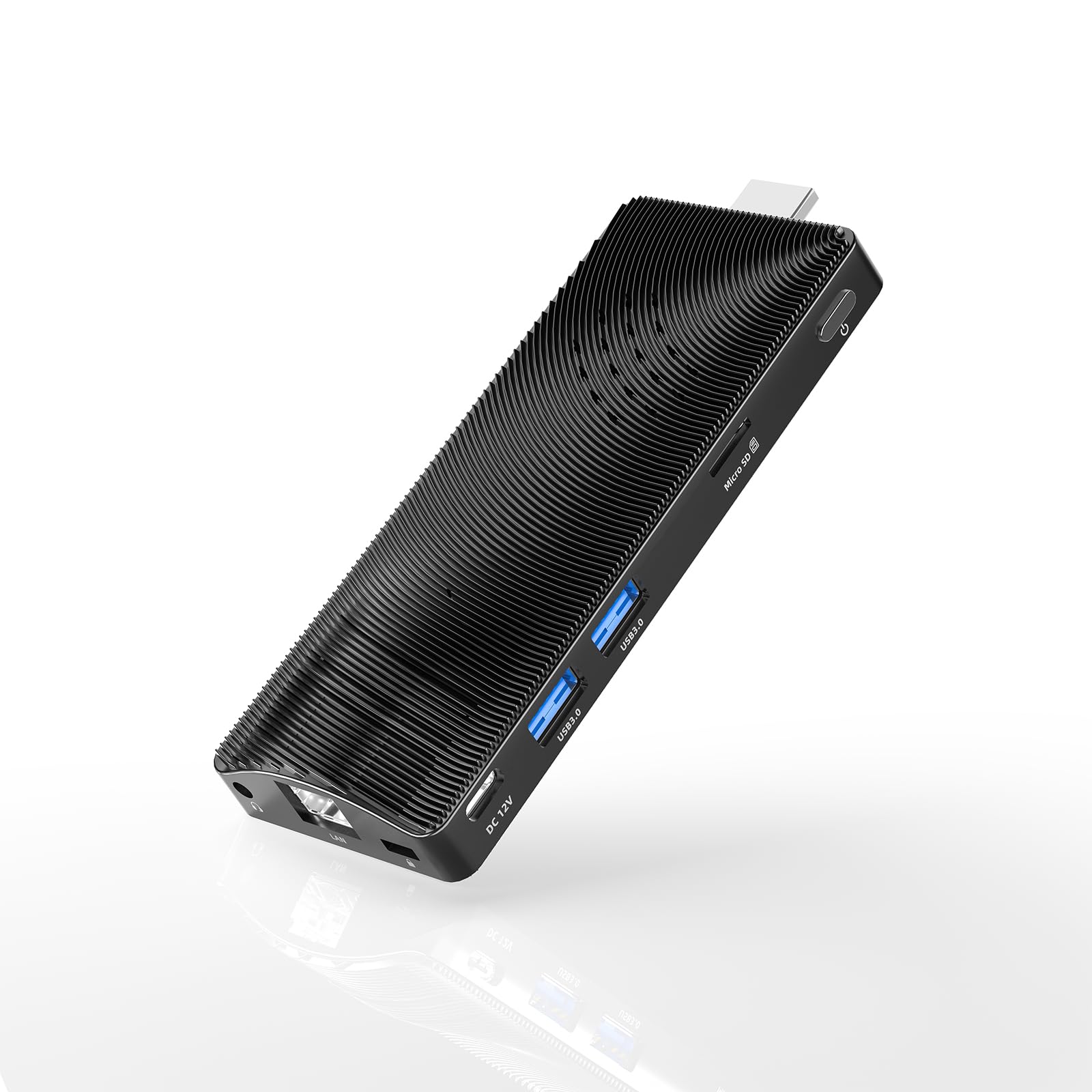 Mini PC Computer Stick Windows 10 Professional (64-bit) Quad Core Intel Atom x5-Z8350 1.92Ghz, 4GB/64GB, WiFi, Bluetooth, USB 3.0, HDMI/4K Linux