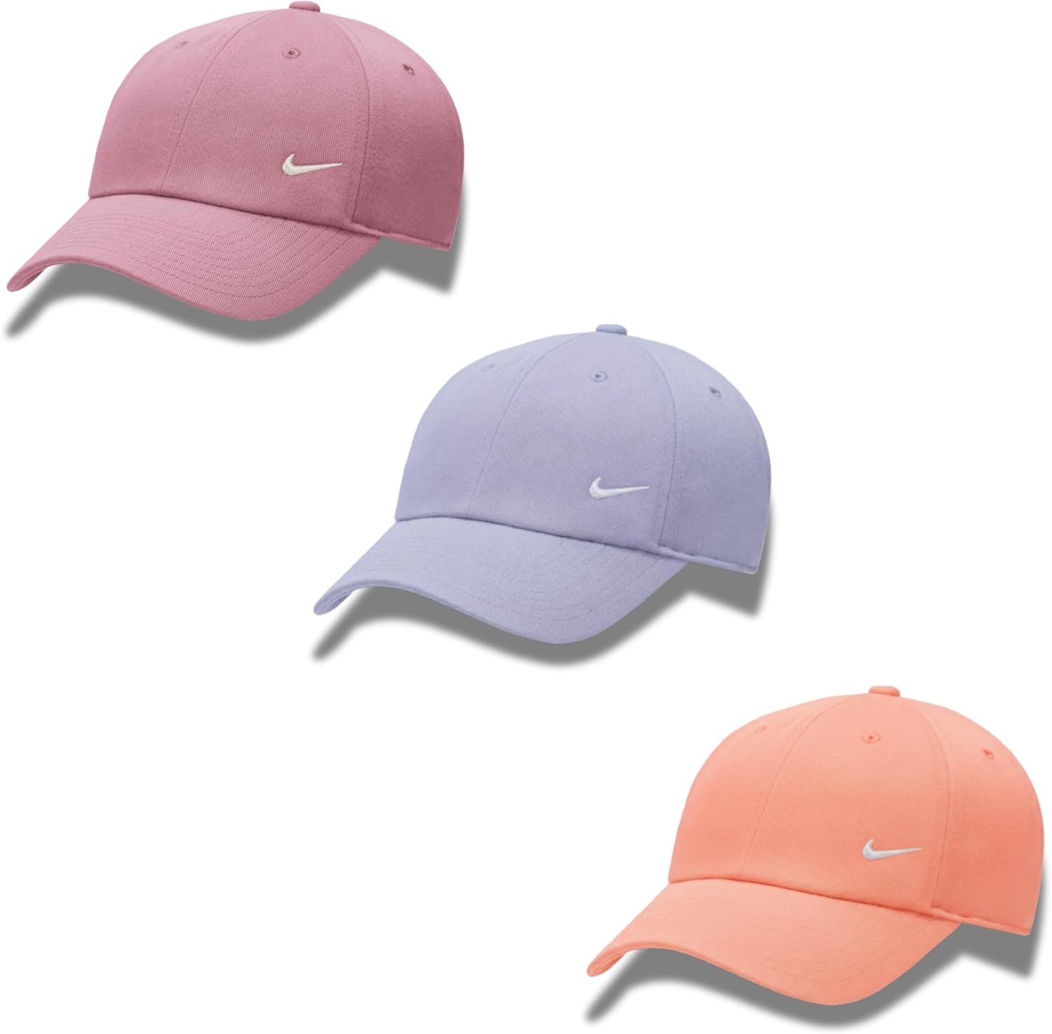 Nike Unisex Club Unstructured Cotton Hat – Pastel Minimalist Adjustable Cap