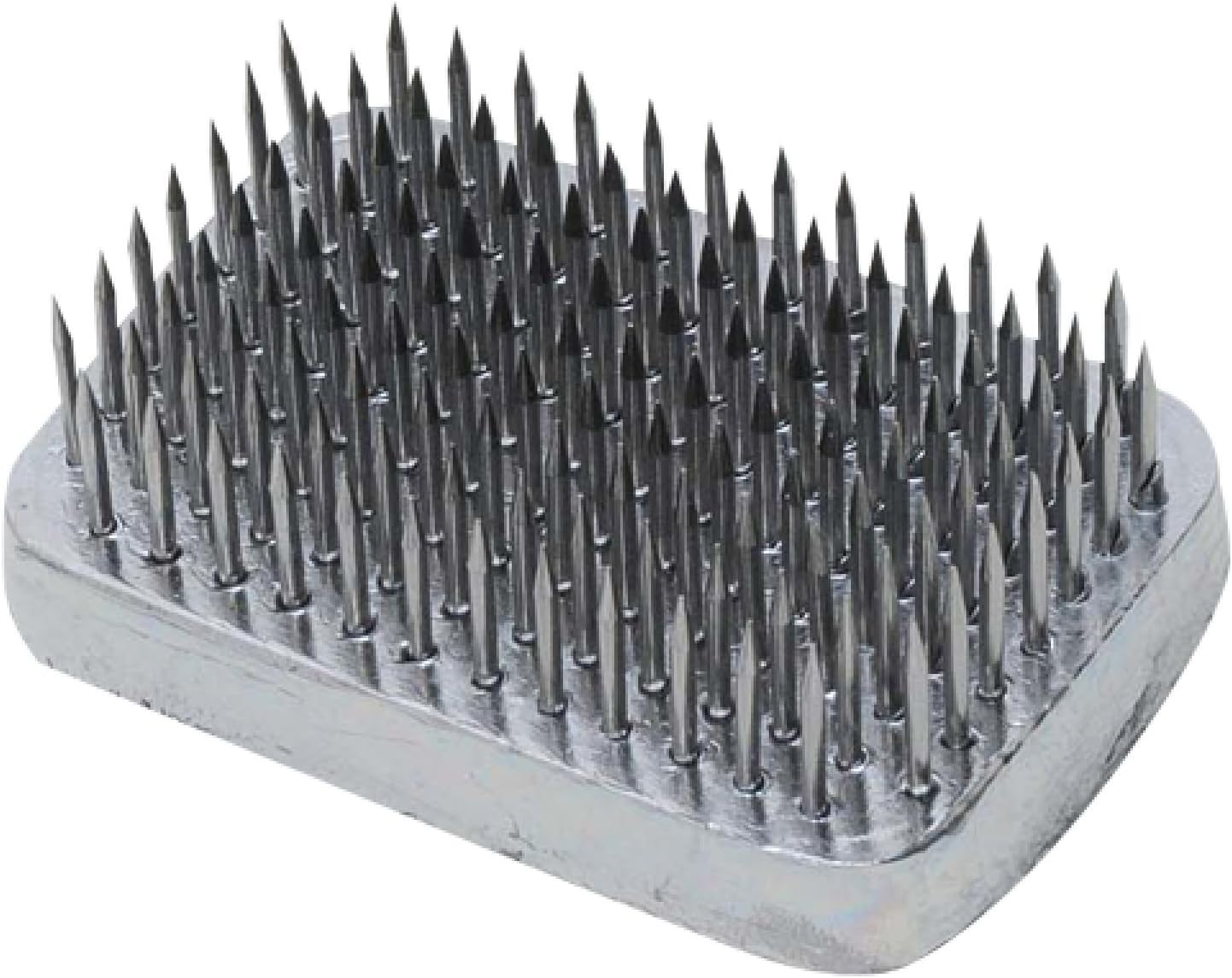 Senkichi Kenzan No.32 Stainless Steel Needle, Bean Angle, 2.1 x 1.4 inches (53 x 35