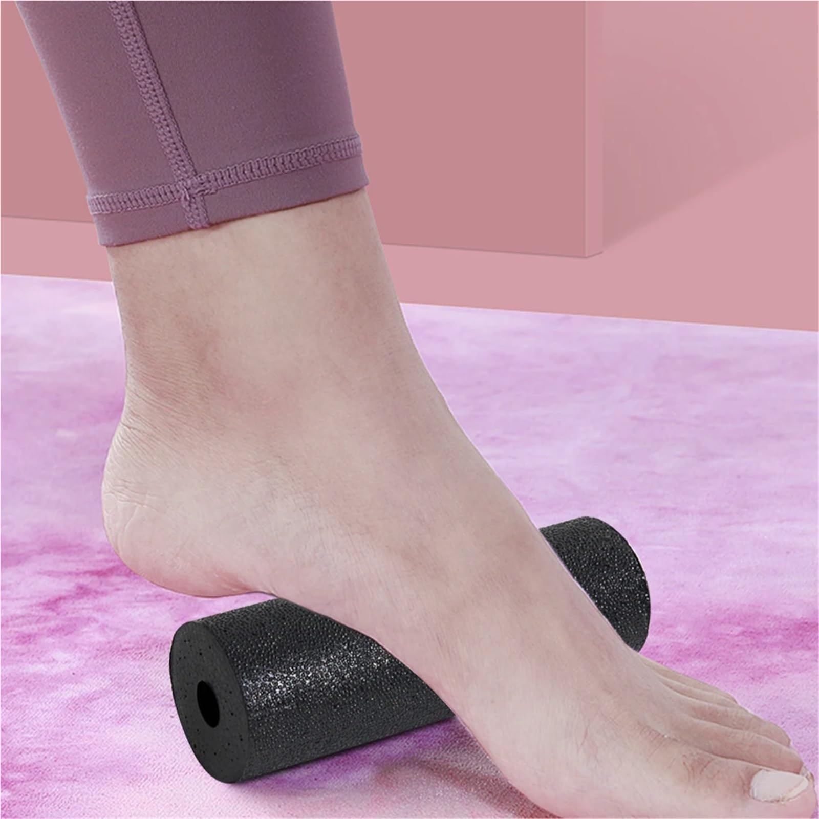 Mini rullo di schiuma colonna massaggio esercizio muscolare cavo EPP for yoga pilates(Color3)