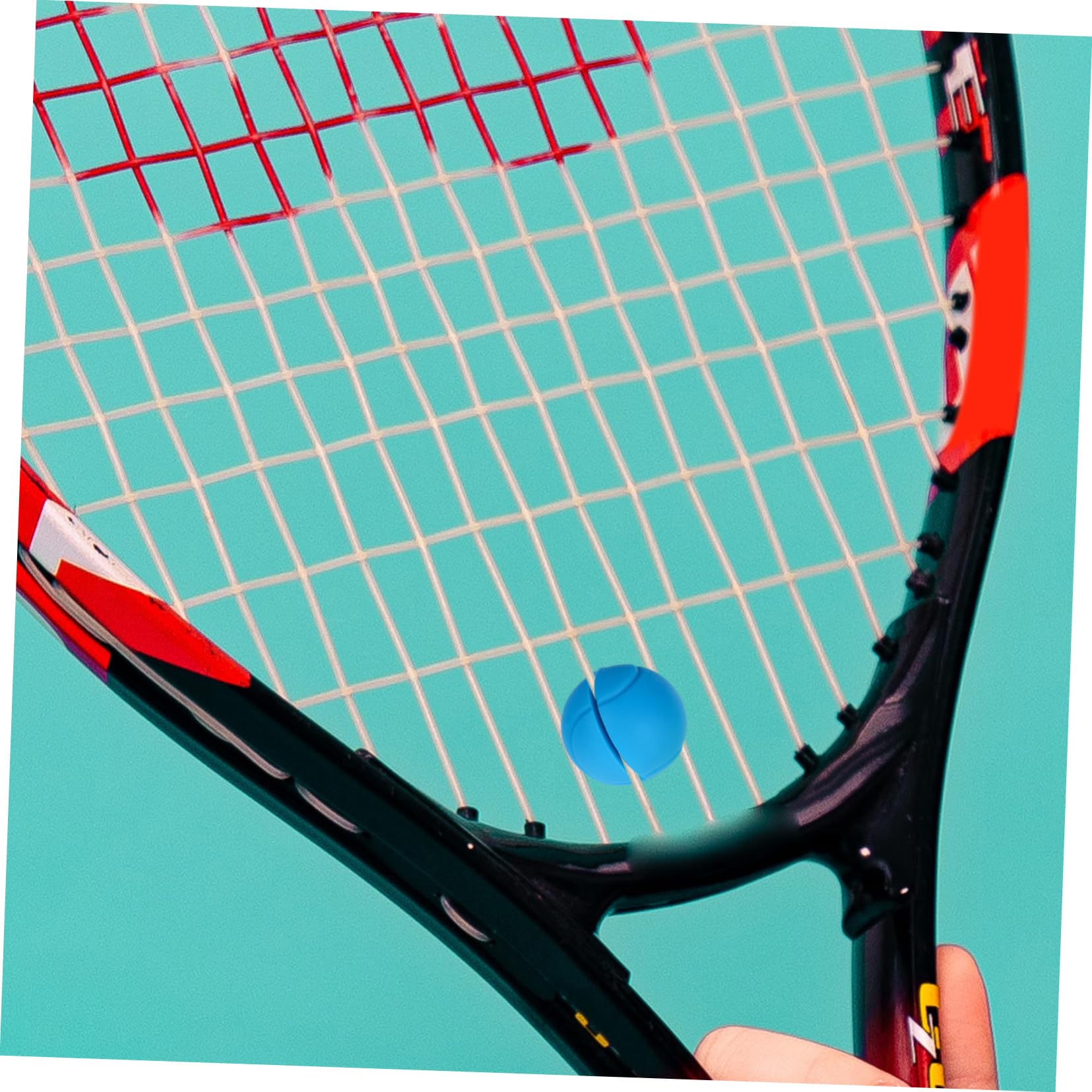 Toddmomy Stoßdämpfer Für Tennisschläger Griptape Golfgriffe Badmintonschläger Tennisbandhalter Tennisschläger-Absorber Tennistasche Griff Für Tennisschläger Plastik