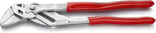 Miniatura 2 de KNIPEX Herramientas - Alicates de llave inglesa, cromo (8603250), 10 pulgadas y KNIPEX - 8701180 Knipex 87 01 180 7-14 pulgadas Cobra Alicates
