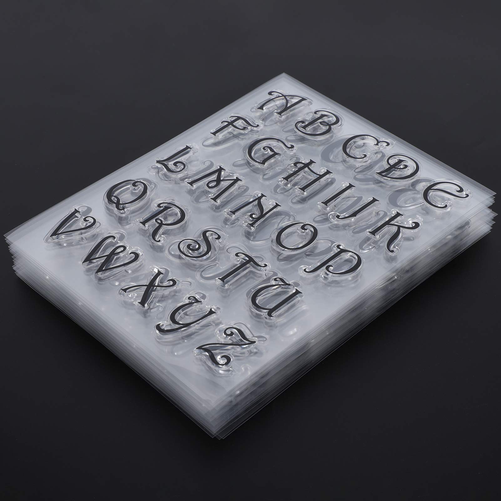 Tampons Transparents Feuilles D'automne 2 Pcs - Chou & Flowers