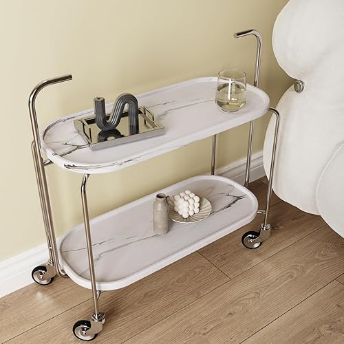 Miniatura 5 de CRE8TIVE Papel adhesivo de mármol rosa y blanco para encimeras, impermeable, 12 x 80 pulgadas, papel tapiz de mármol blanco mate, autoadhesivo,