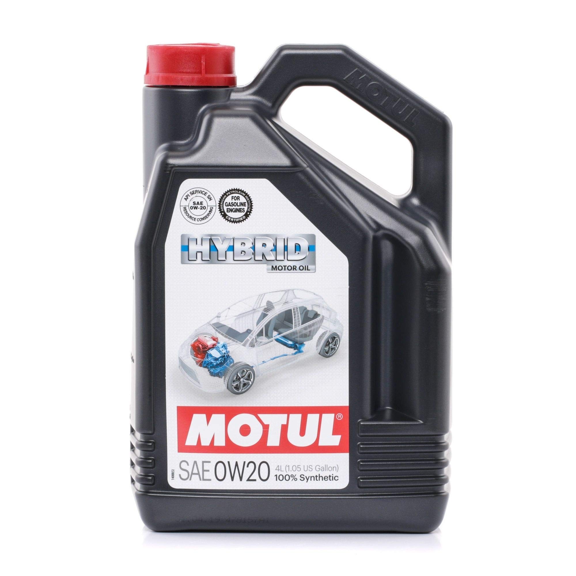 Motul 107142 Hybrid 0W20 4X4L