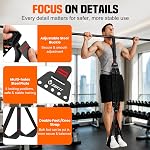 SERTT Adjustable Pull Up Assistance Bands, Upgrade Pullup Assist Band for Pull Ups with 5 Heavy Duty Resistance Bands Support 375lb