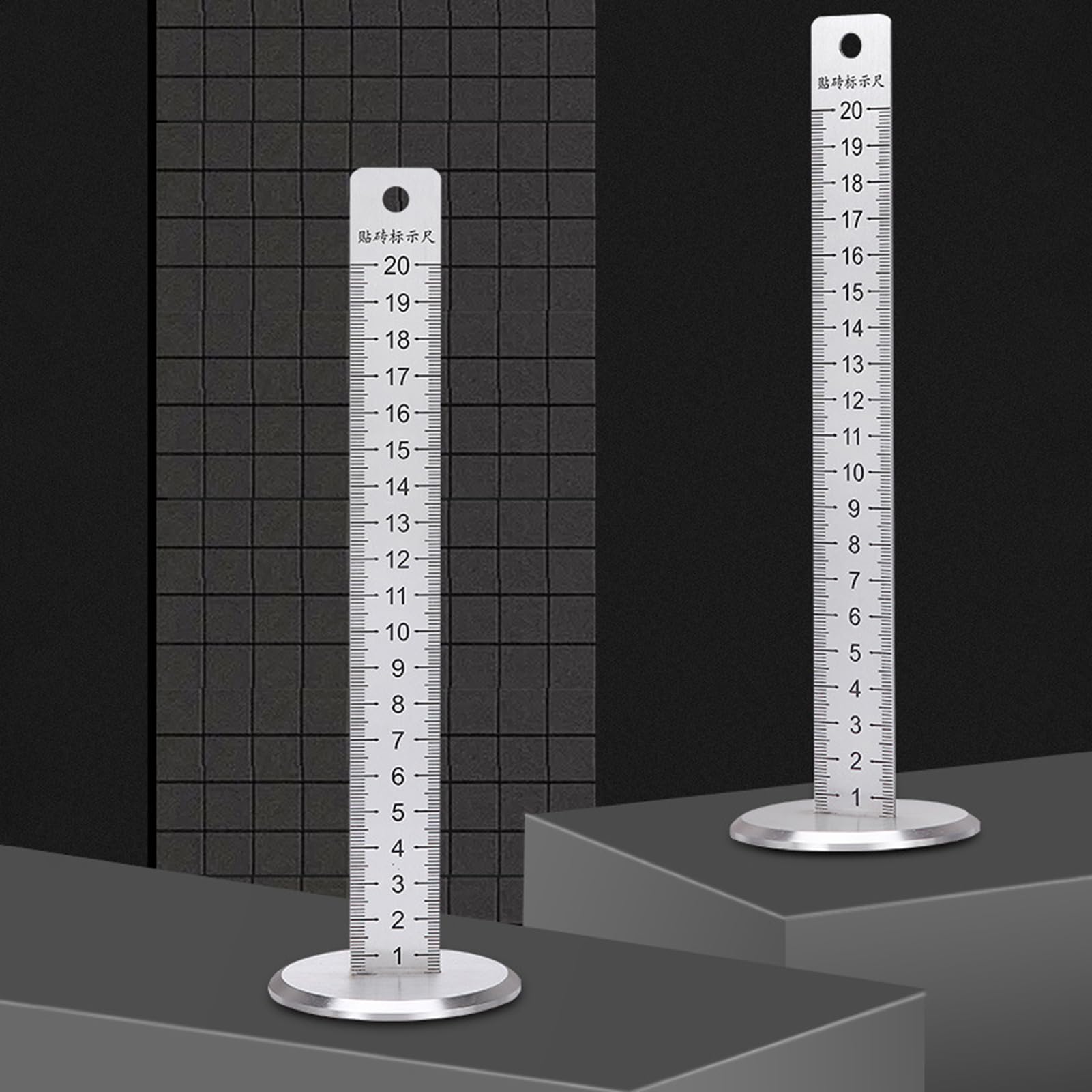Rigno altezza del soffitto e piastrelle per pavimenti - Ga indice di piastrelle magnetiche, strumento di misurazione regolabile | Livelli di altezza uguale, dispositivo di allineamento di precisione p
