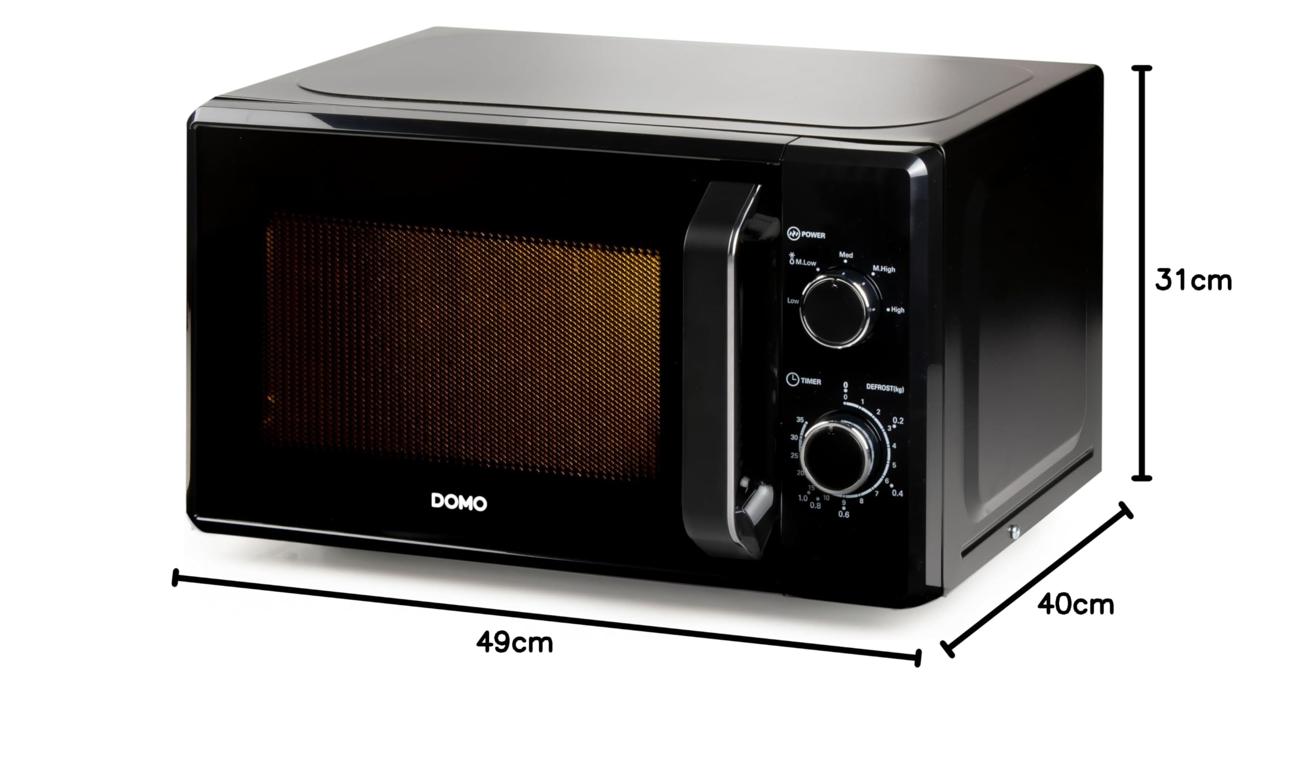 Mikrobang - krosnelÄ — Microwave Over 20 l Solo/DO2520 DOMO