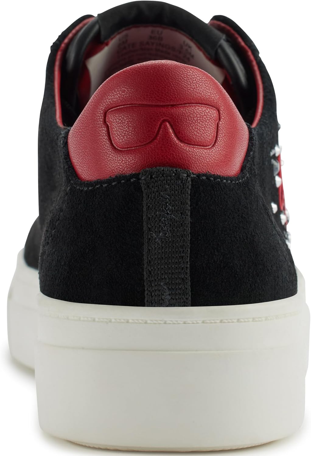 Karl Lagerfeld Womens Cate Sayings Everyday Lace Up Sneaker - Image 2