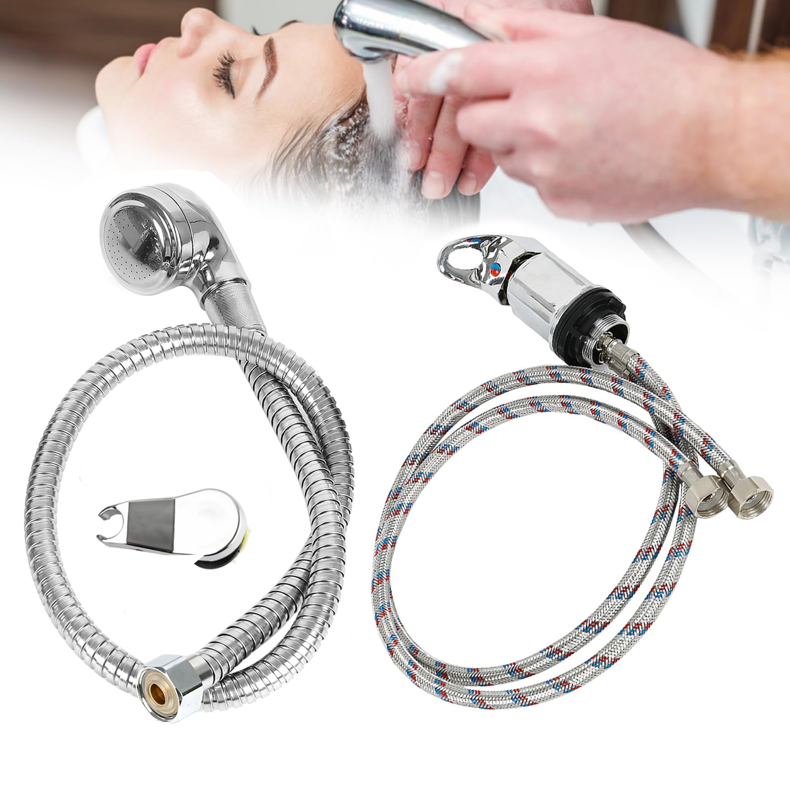 Robenits mélangeurs pour camping-car, lits de coiffure, salons de beauté, salon de coiffure, lavabo, douchette à main, robinet de sortie 1/2