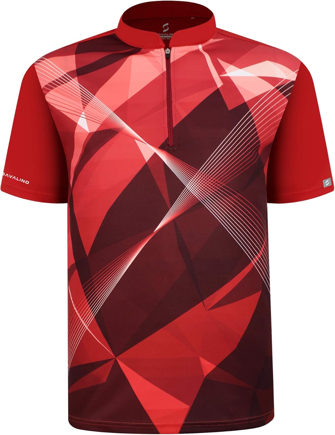 Men's Bowling Sublimation Printed Jersey, Material Wicks Sweat & Dries Fast, Size S-5XL