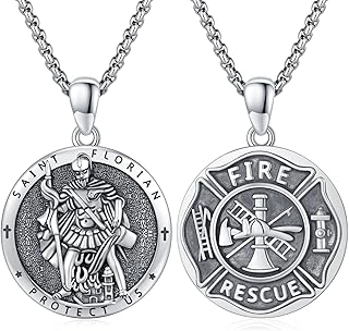 Firefighter Necklace For Him Picks collage image 2