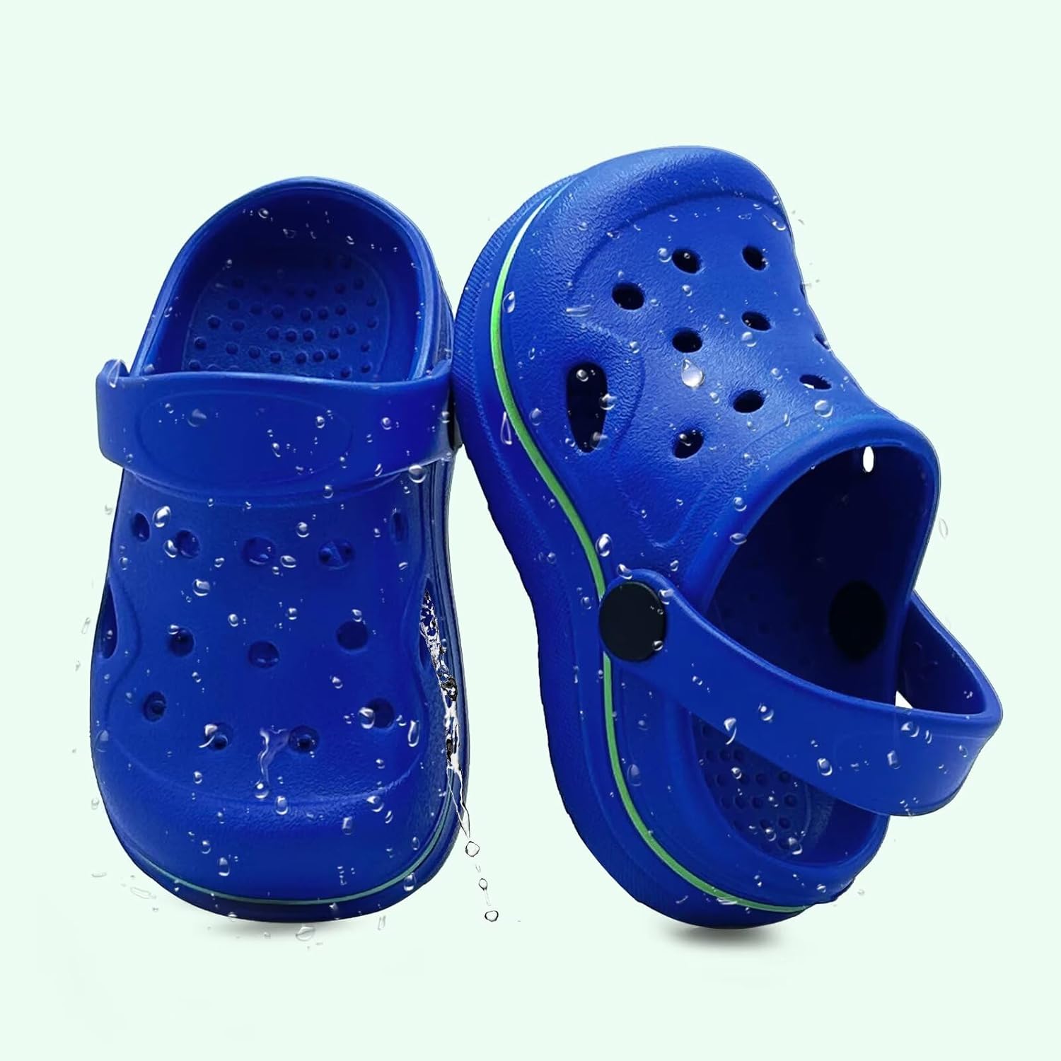 Toddler Girls Boys Clogs Classic Garden Shower Beach Pool Swim Slip on Sandals Slides Children Kid Cute Water Shoes - Image 6