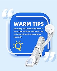 Non Surge Power Strip for Cruise, Travel Power Strip Cord Removable for Easy Packing, Huntkey 3 Outlets with 4 USB Ports (2 USB-C, 2 USB-A), Easycombo Modular Design, Enjoy DIY Fun