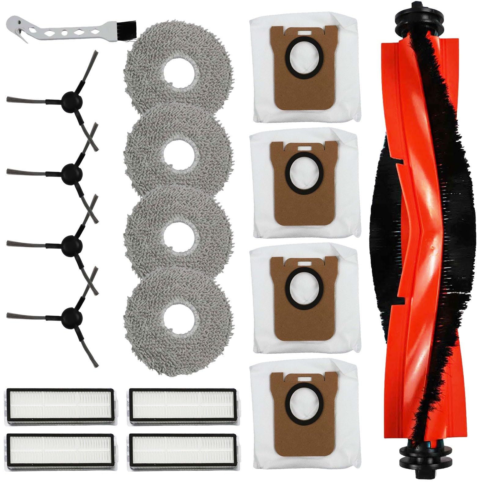 Kit de pièces de rechange pour Dreame M30 Pro lavables et sacs haute filtration