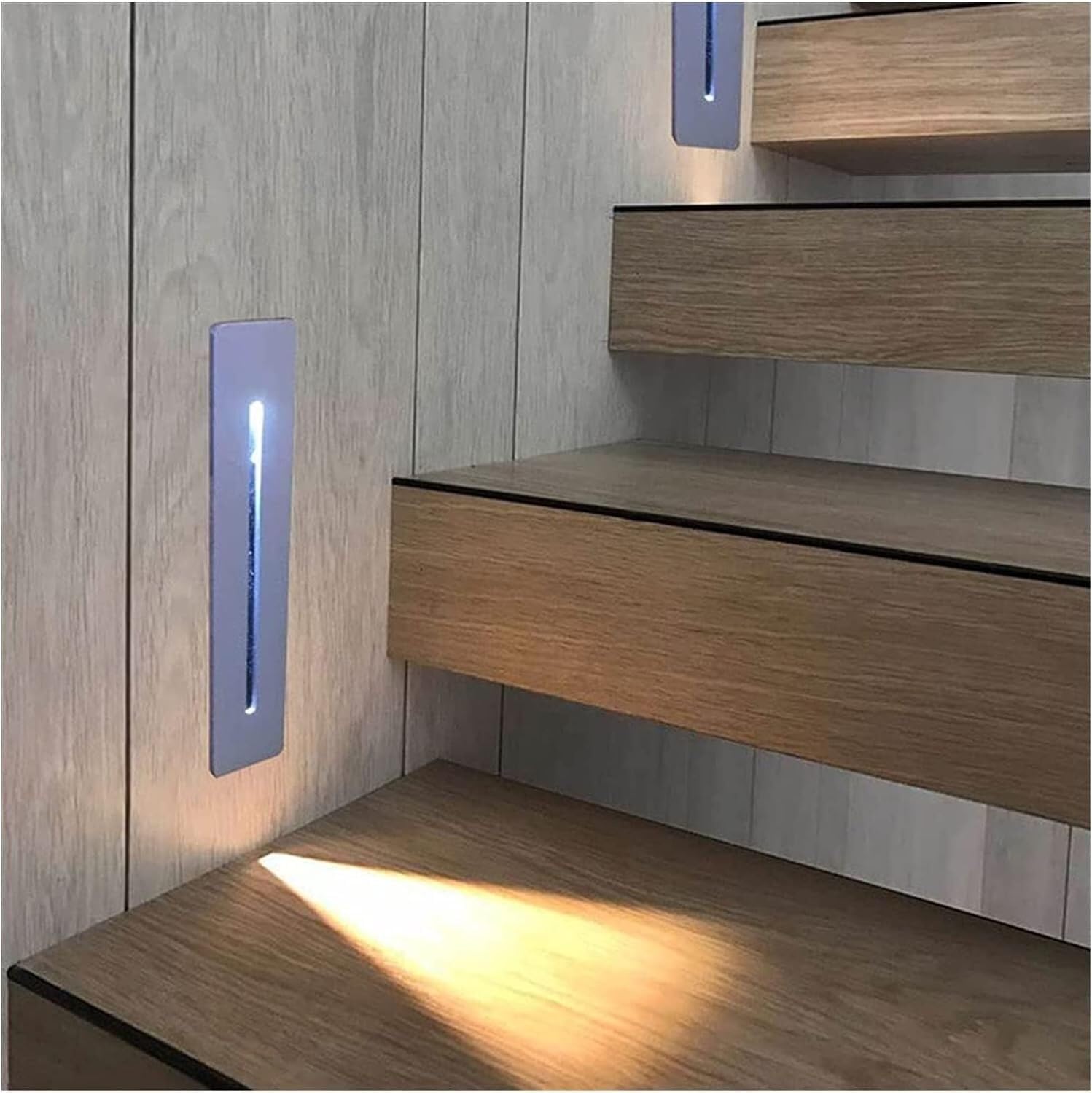 Recessed LED Stair Light Indoor Corner Wall Lights Step Flush Mount Lamp Minimalist Hallway Staircase Lights, led Light