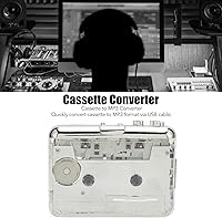 Vista 2 de Reproductor de cassette, cinta de casete a reproductor de MP3, convertidor de cintas a formato digital a través de USB con conector de 0.138 in
