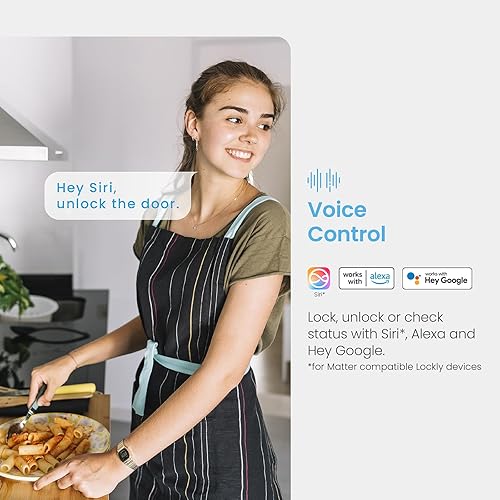 Miniatura 6 de Lockly Hub Wi-Fi Secure Link para bloqueo inteligente, punto de acceso inalámbrico, compatible con Google Assistant y Alexa, permite control remoto