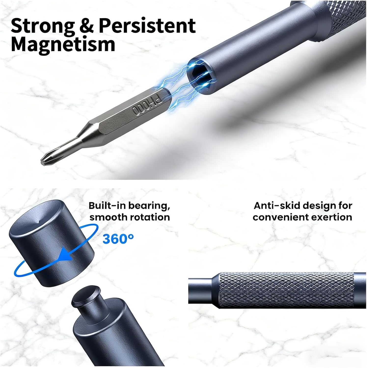 25-in-1 Small Precision Screwdriver Set, Professional Magnetic Mini Repair Tool Kit, Small Screwdriver Set Magnetic Repair Tool Kit