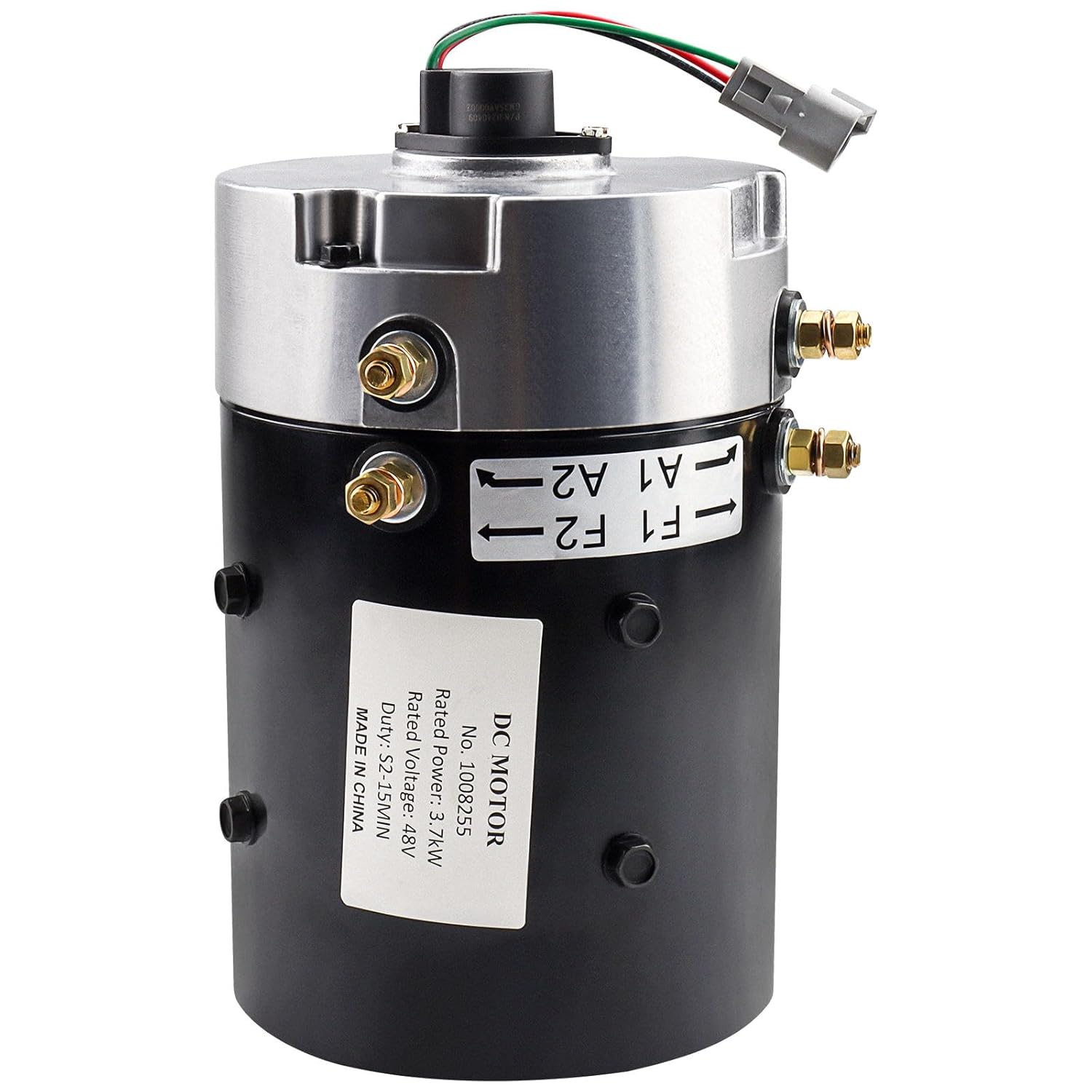 1008255 48V Replacement Motor Fit for Tomberlin Emerge Golf Car ZQS48-3.8-T, GB9-4001, DA8-4012