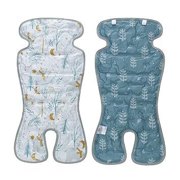 Miracle Baby Gel Car Seat Cooling Pad, Reversible Cooler Mat for Stroller, Summer Seat Liner for Babies1-Pack