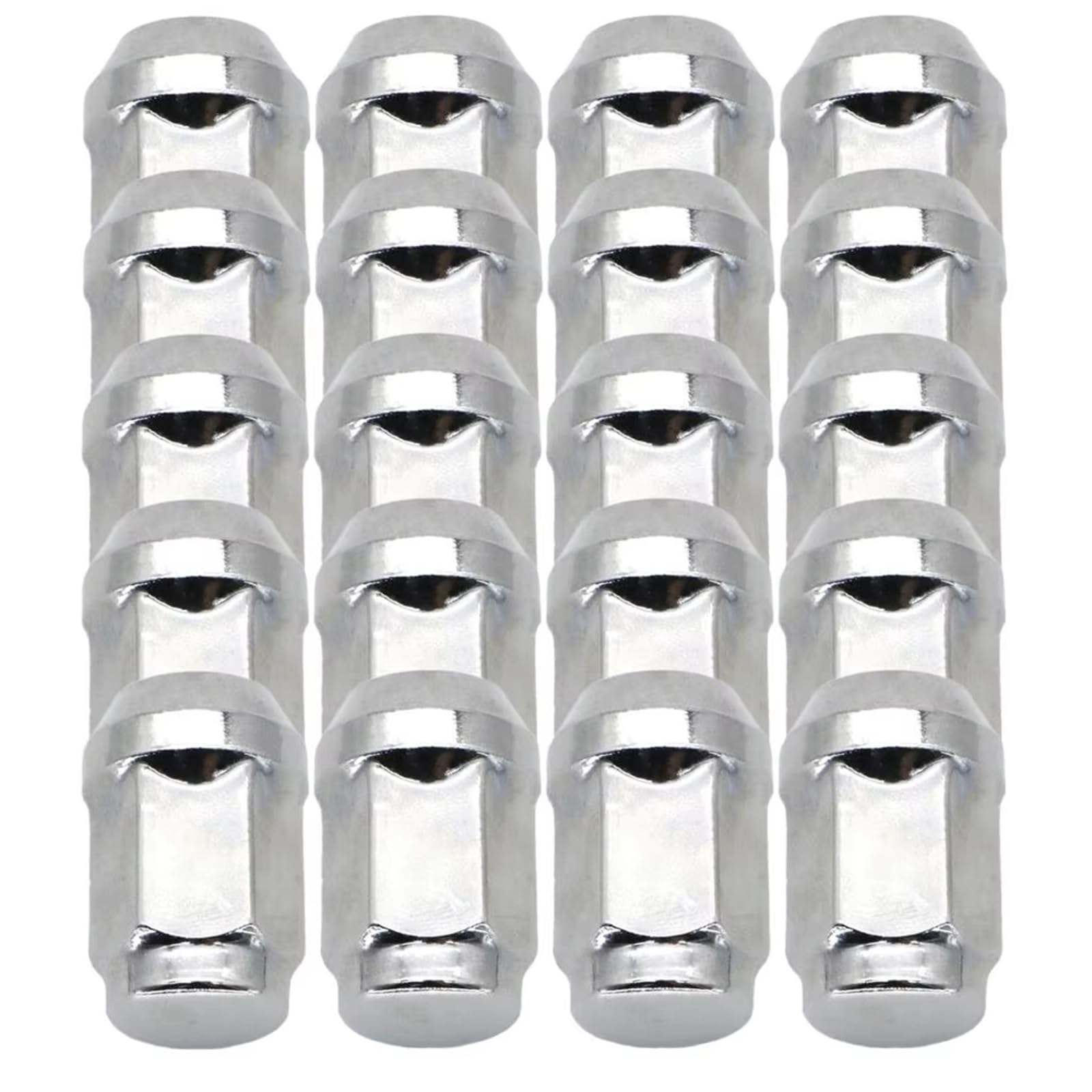 Pernos de Rueda Compatible Con Jeep Para Grand Para Cherokee ZJ WJ WK 1993-2010 20X Tuercas De Rueda De Acero Accesorios Externos Cromados