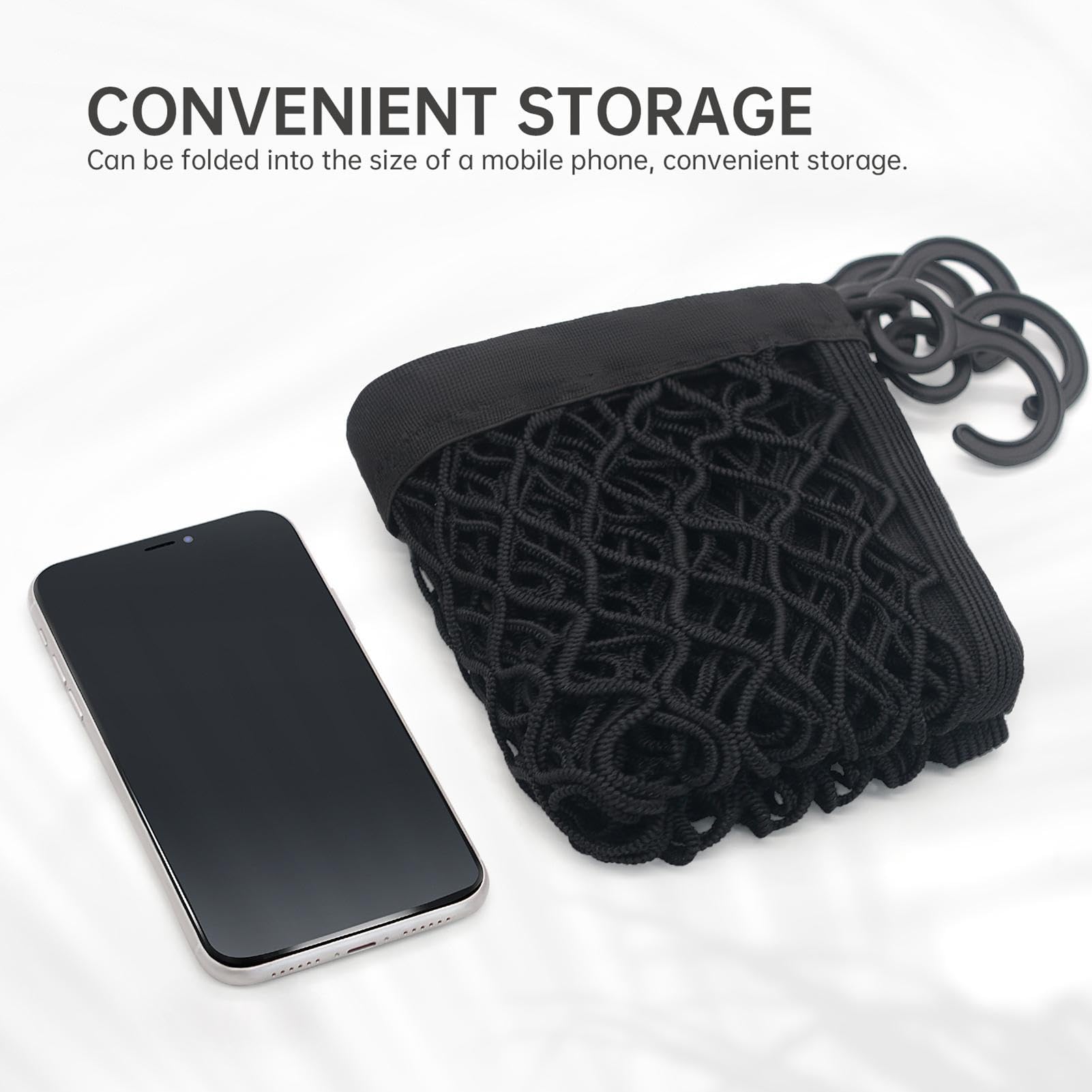 Filet De Rangement Voiture 90x65cm - Organisateur Toiture Avec Crochets | SUV, Van, Jeep