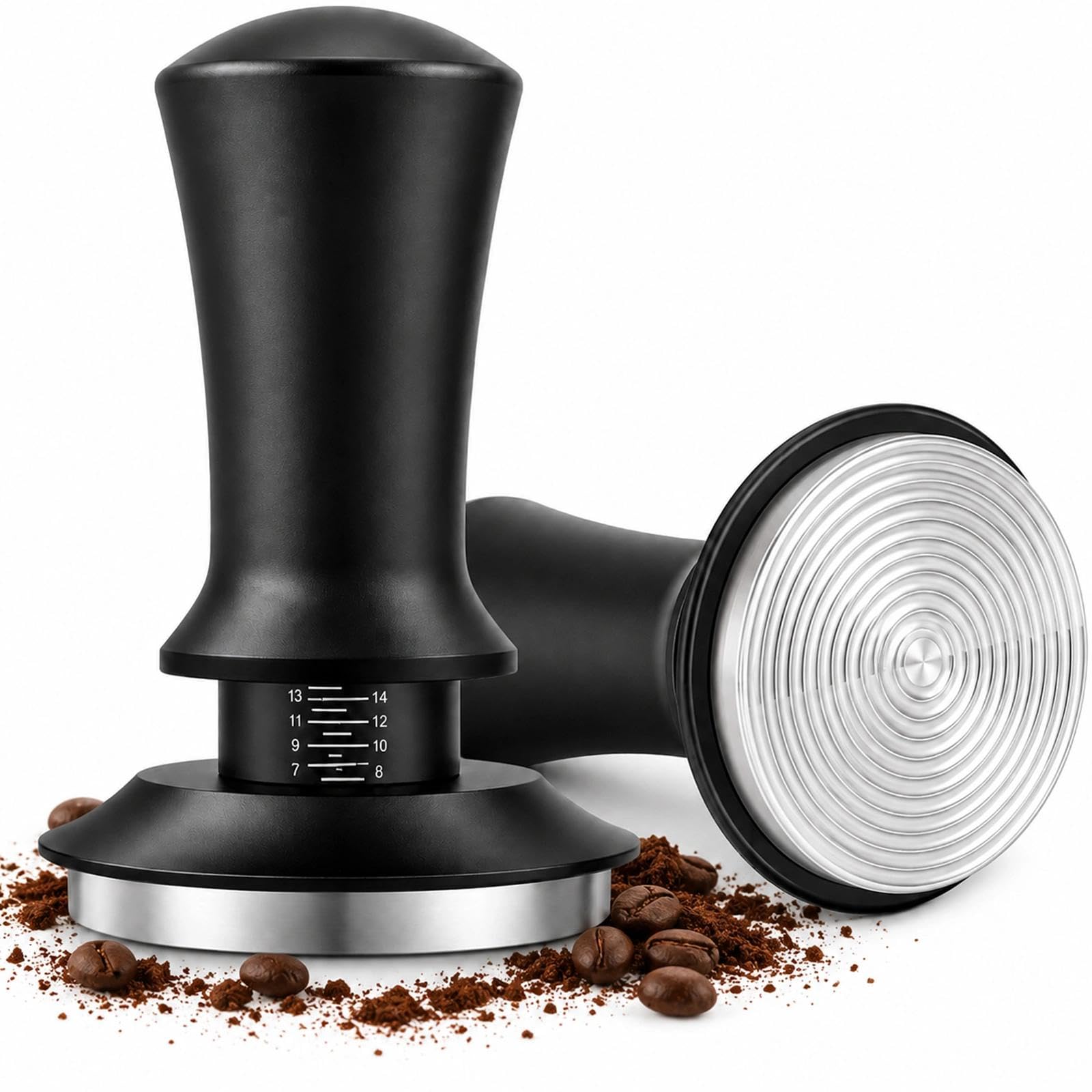 53mm Coffee Tamper, Spring Loaded Espresso Tamper