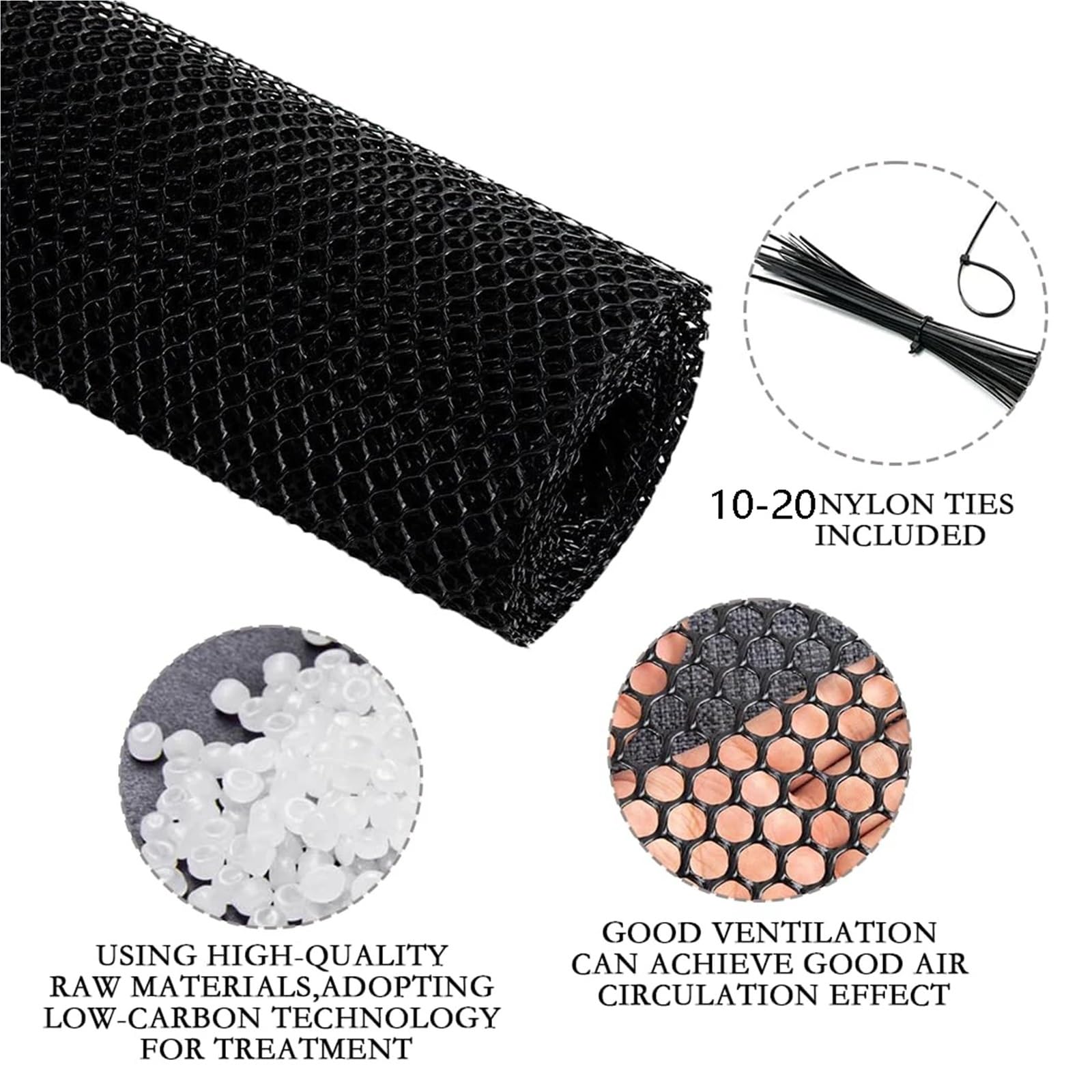 ABS żywa siatka | Wielokolorowy 40-50x100-200cm Gospodarstwo domowe Drób Ogród Balkon Podwórko: ABS Fall ion(Green,40x200cm)