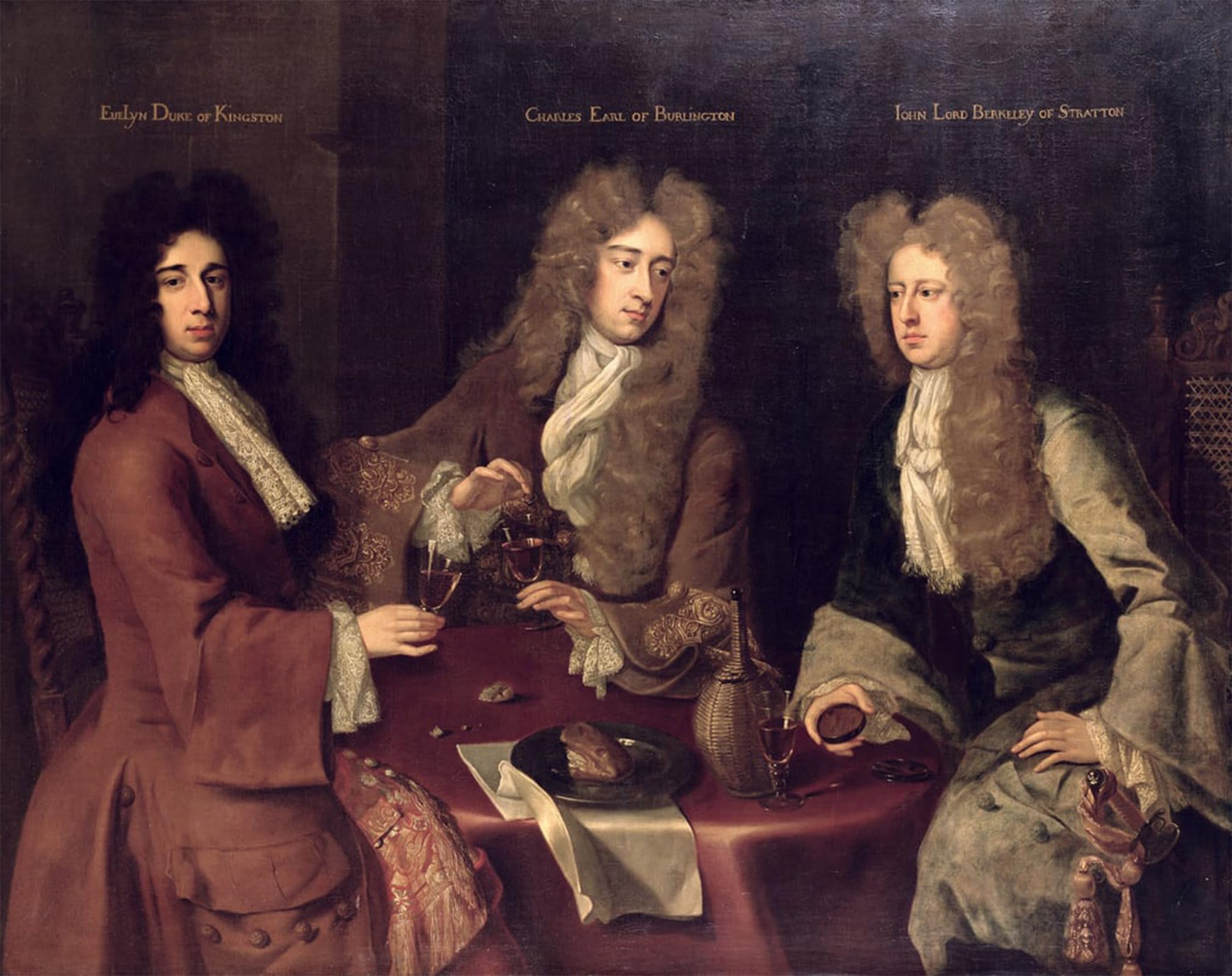 RZHRHJES Abstract Painting Poster Art Print Canvas Print Poster Famous Painitng by Godfrey Kneller Landscape Canvas Painting for Office Decor 60x90cm
