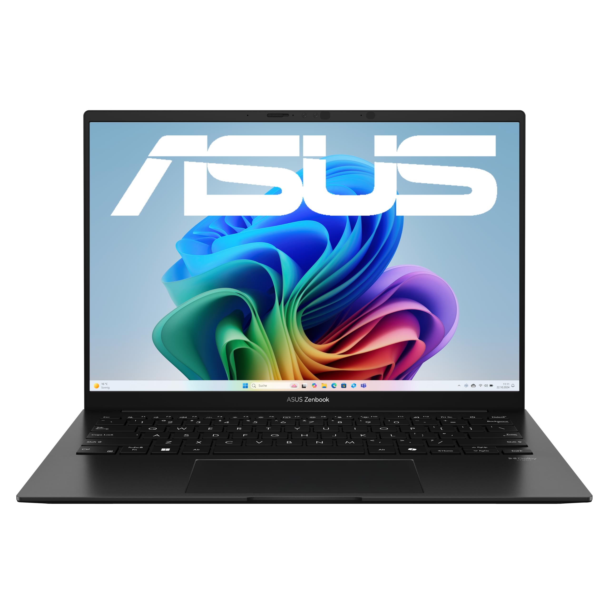 ASUS Zenbook 14 OLED Laptop | Copilot+ PC | 14" 2,8K 16:10 120Hz OLED Display | AMD Ryzen AI 7 350 | 16GB RAM | 1TB SSD | AMD Radeon | Windows 11 | QWERTZ Tastatur | Jade Black