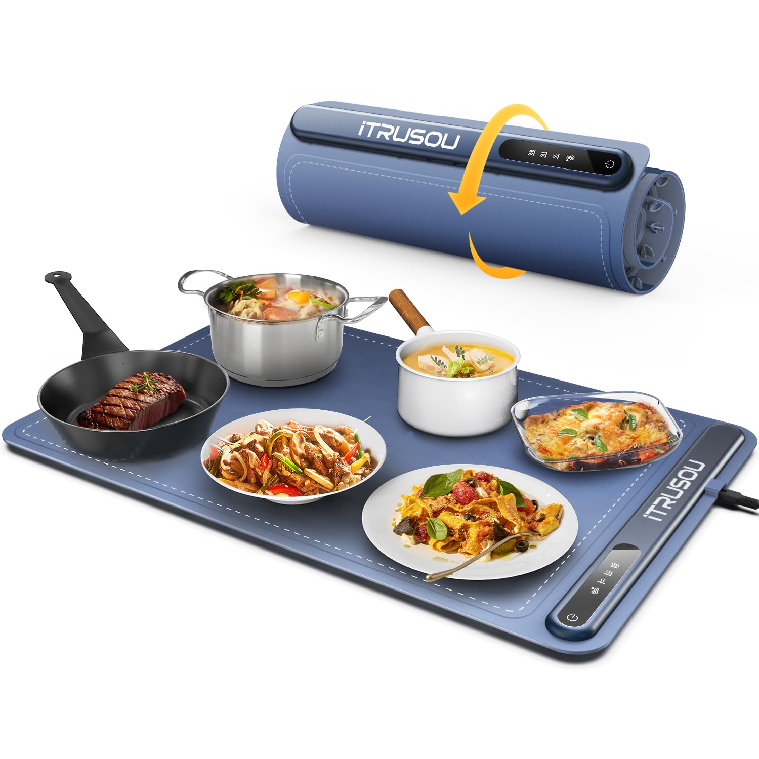 Amazon | iTRUSOU食品保温トレイ 電気トレイ 食品保温プレート Amazon | iTRUSOU食品保温トレイ 電気トレイ 食品保温プレート