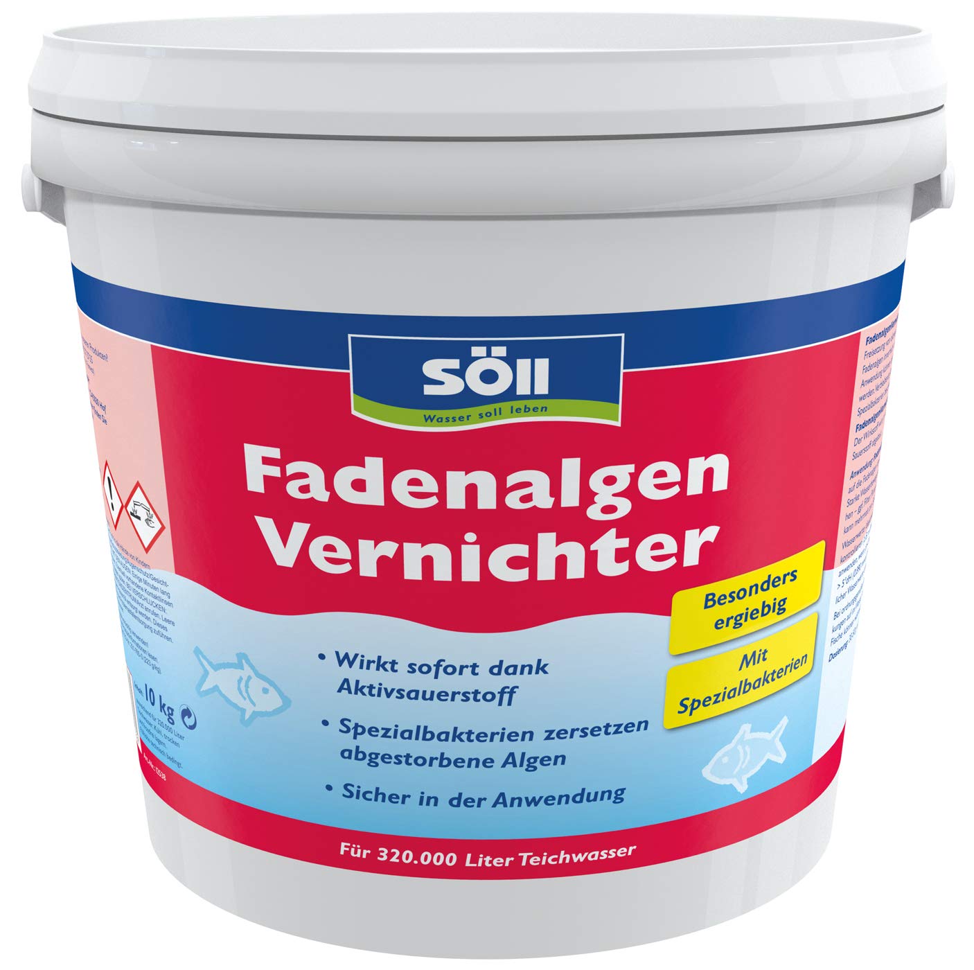 Söll 12538, Prodotto anti alghe filamentose 10 kg