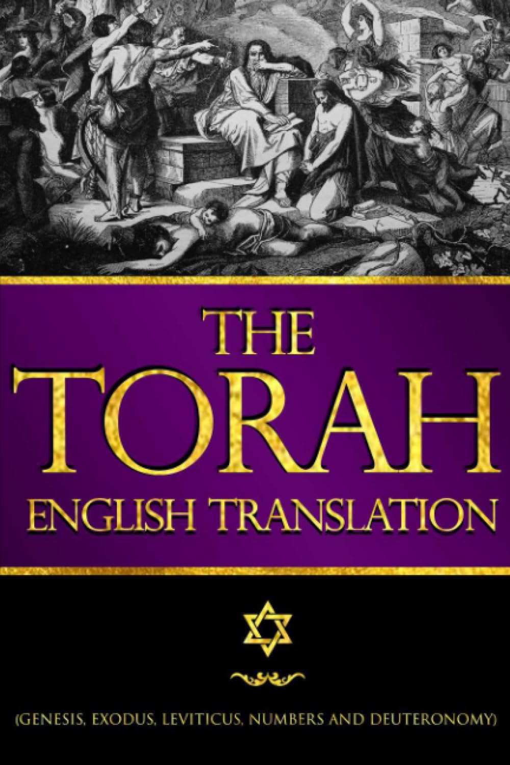 The Torah in English - Bible Large Print (also called the Pentateuch): The "TORAH" starts from the beginning of God's creating the world The Five ... Numbers and Deuteronomy called the Law