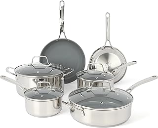 Martha Stainless Steel Nonstick Cookware Set
