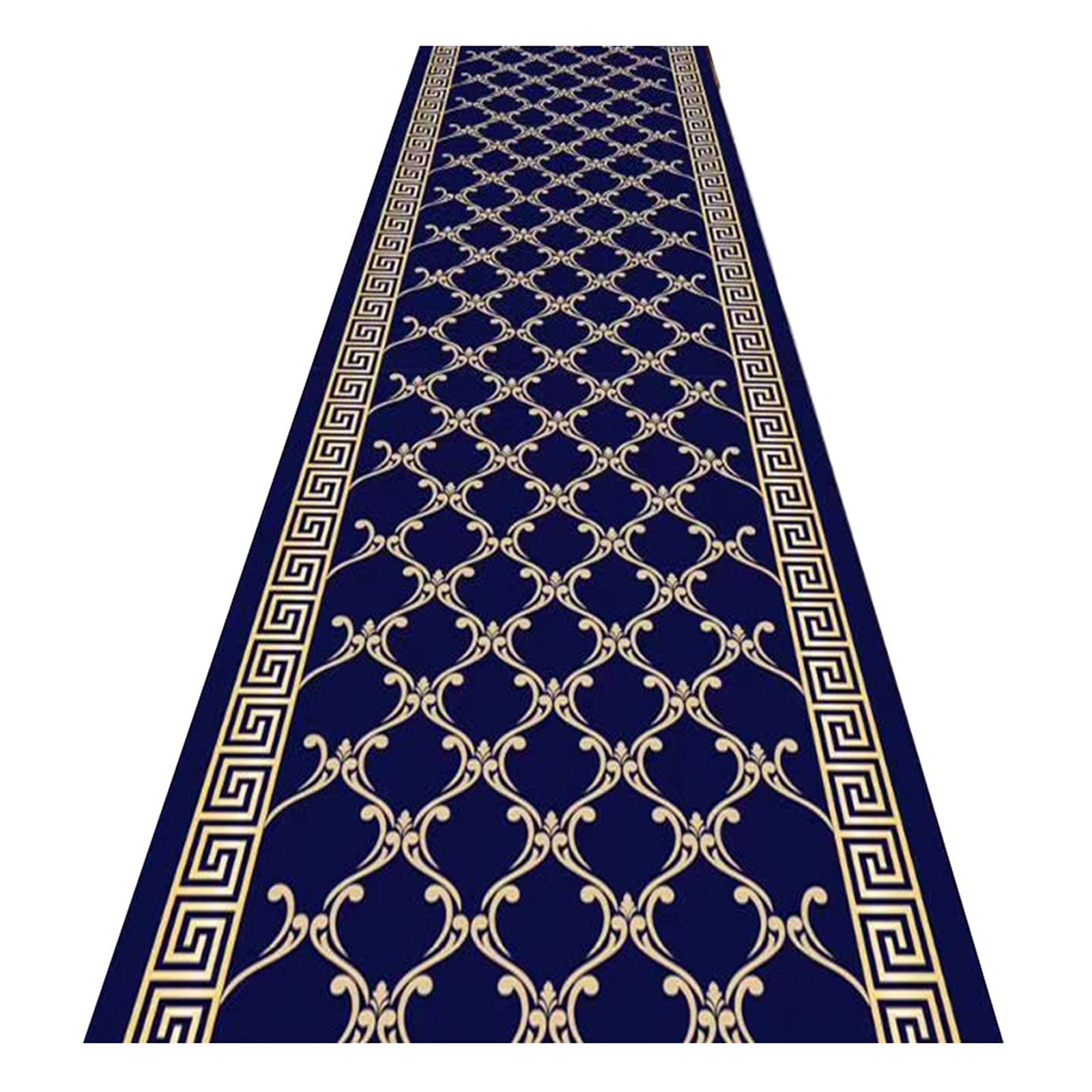 Alfombras de pasillo largo lavables con impresión nórdica y base segura para entrada ZRUYI