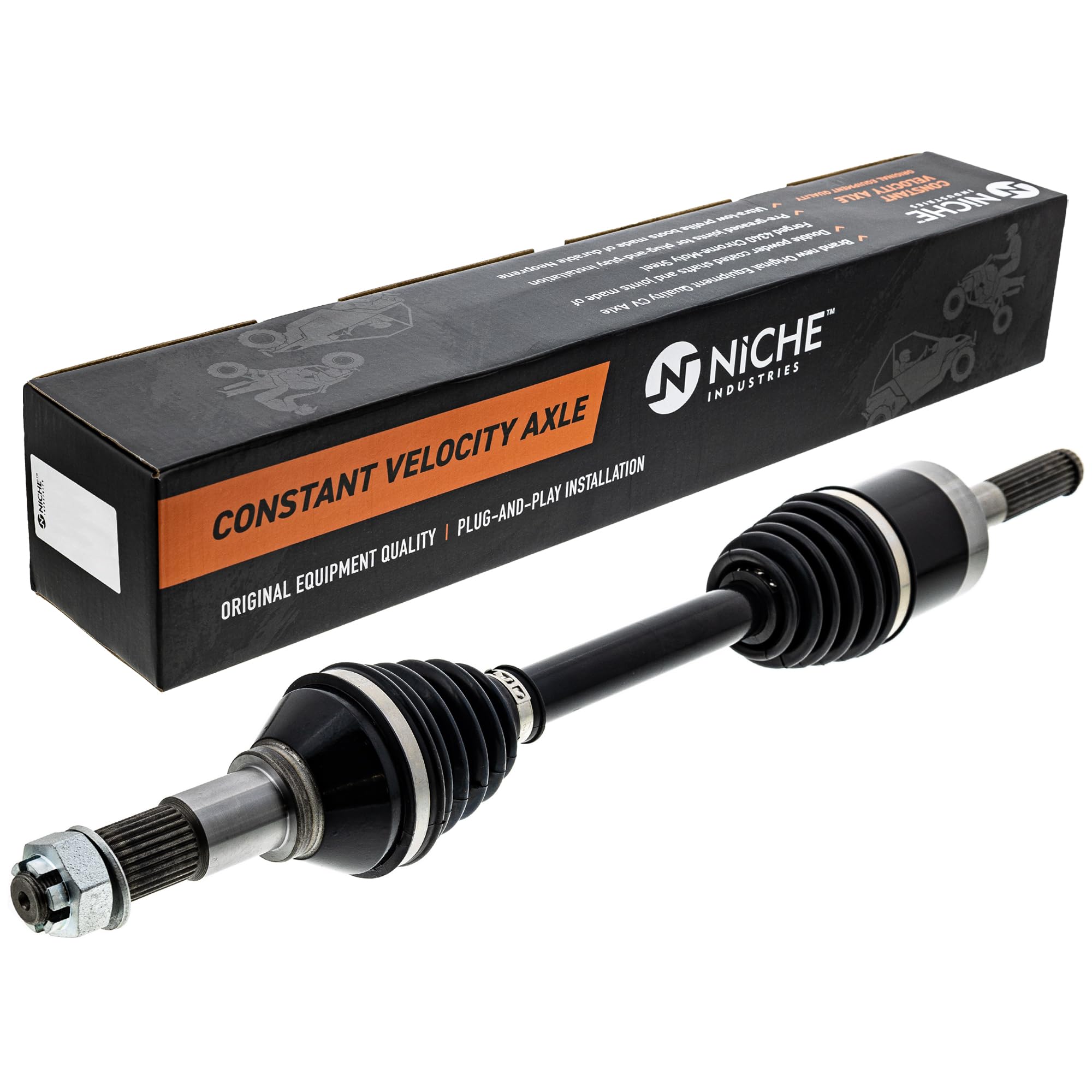 Amazon.com: NICHE Front Right CV Axle for Can-Am Outlander 