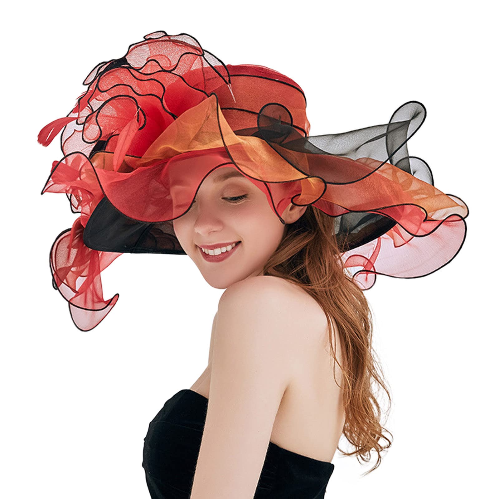 Sombrero para el sol con protección para el cuello para niña, 51 sombreros de sol, sombrero de playa, sombrero para el sol niño azul