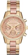 Michael Kors Bryant Chronograph Women's Watch, Stainless Steel and Pavé Crystal Watch for Women