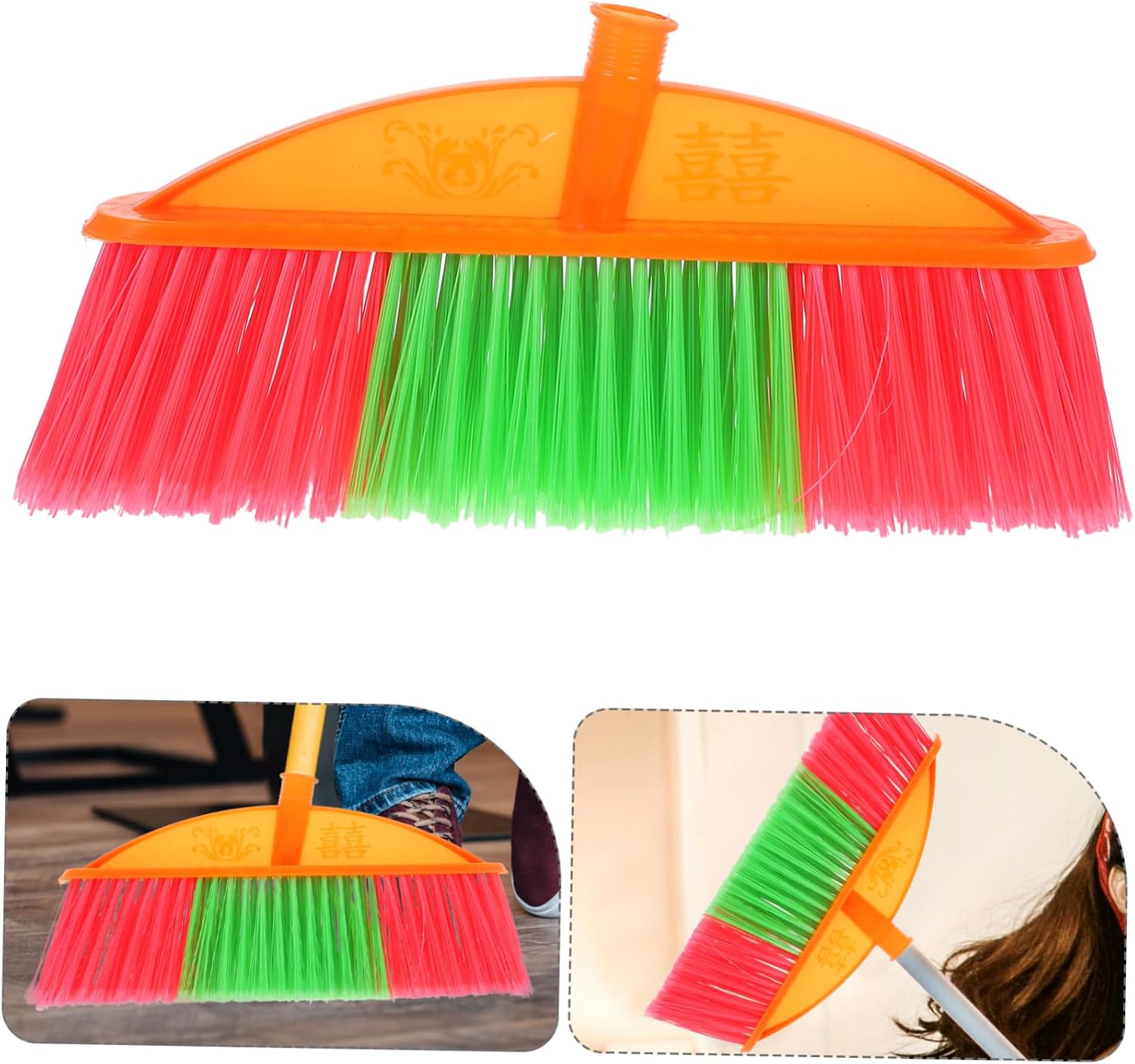 Broom Head for Cleaning Sweeper Head for Brooms Replacement Floor Sweeper for Home Office