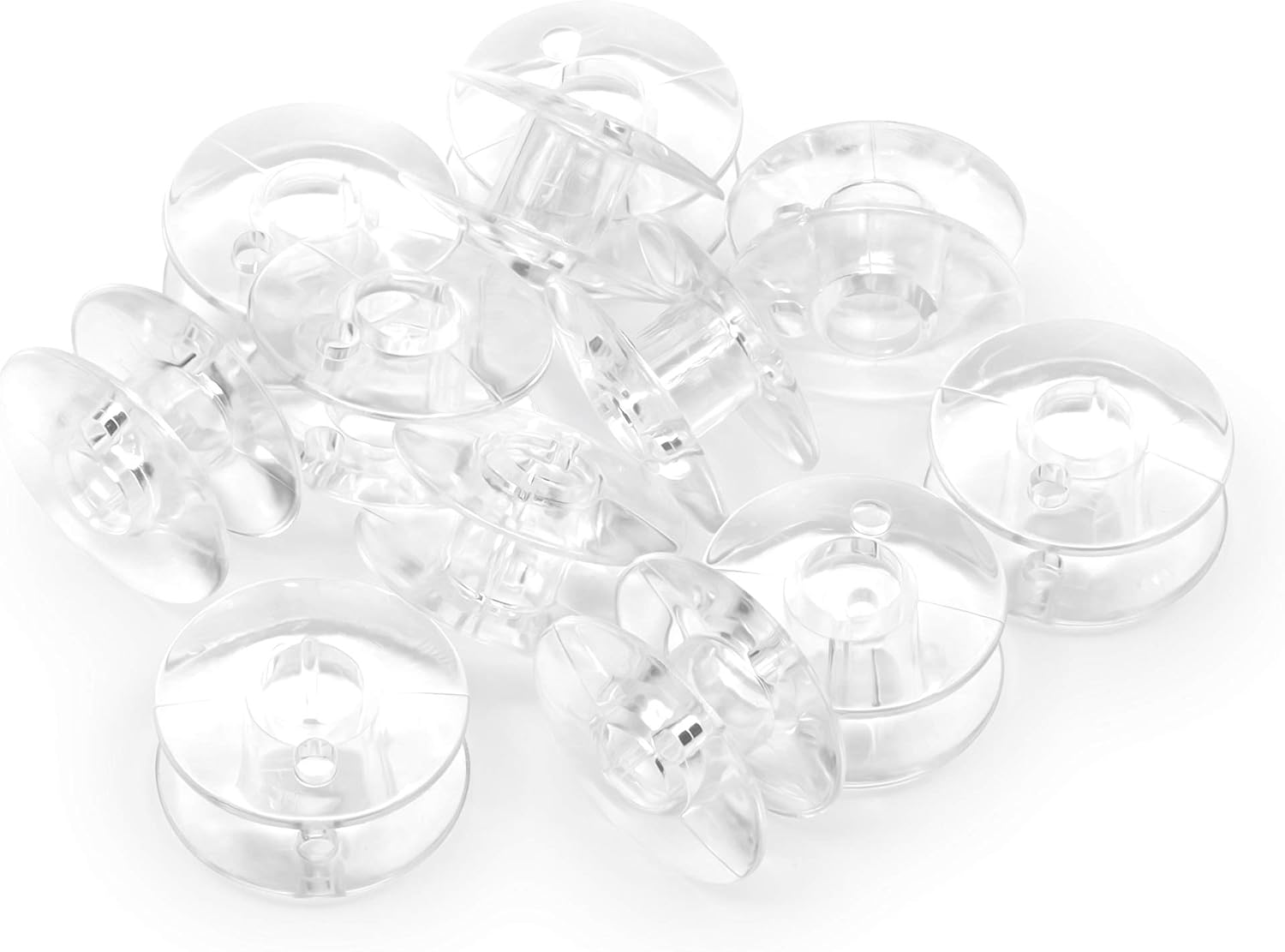 Dritz 925 12-Piece Class 66 Bobbins, Plastic