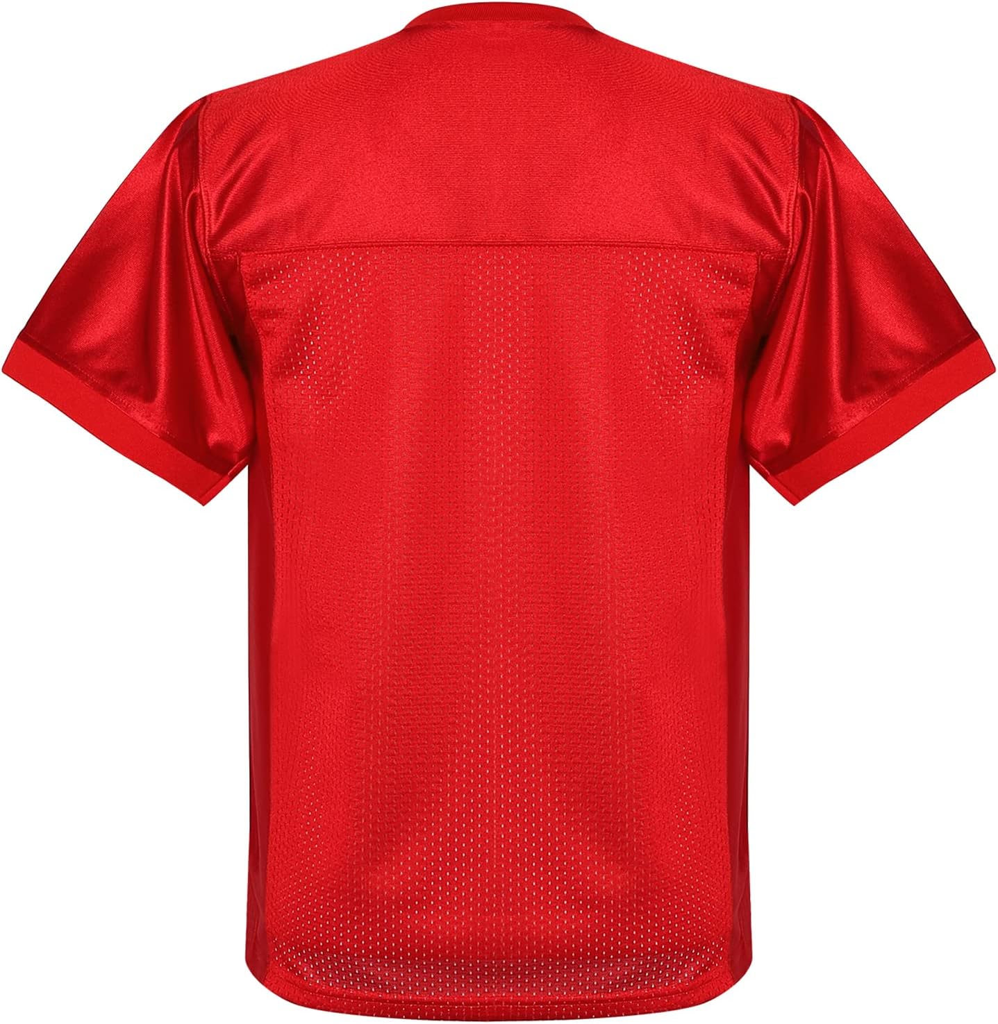 Phoneutrix Youth Blank Football Jersey, Kid's Sports T-Shirt Hip Hop Jersey for Party - Image 3