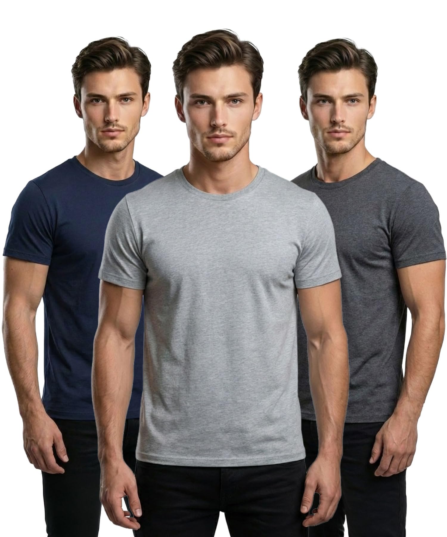 T Shirt For Men | Plain Round Neck T Shirt | T-Shirt | Cotton Tshirt For Men | Men's T-Shirt | Tshirt For Men Stylish | T-Shirts For Men Regular Fit