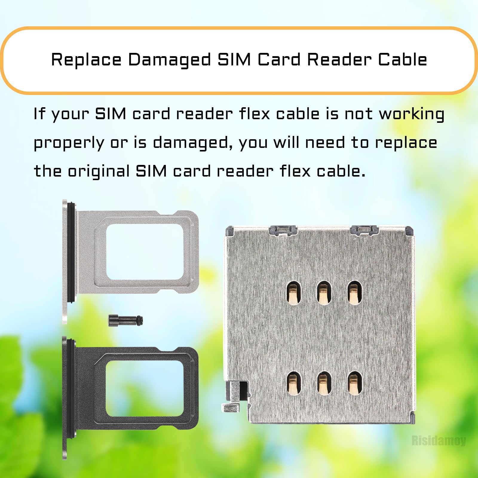 Amazon.com: Risidamoy for iPhone 11 PRO MAX Single SIM Card Reader