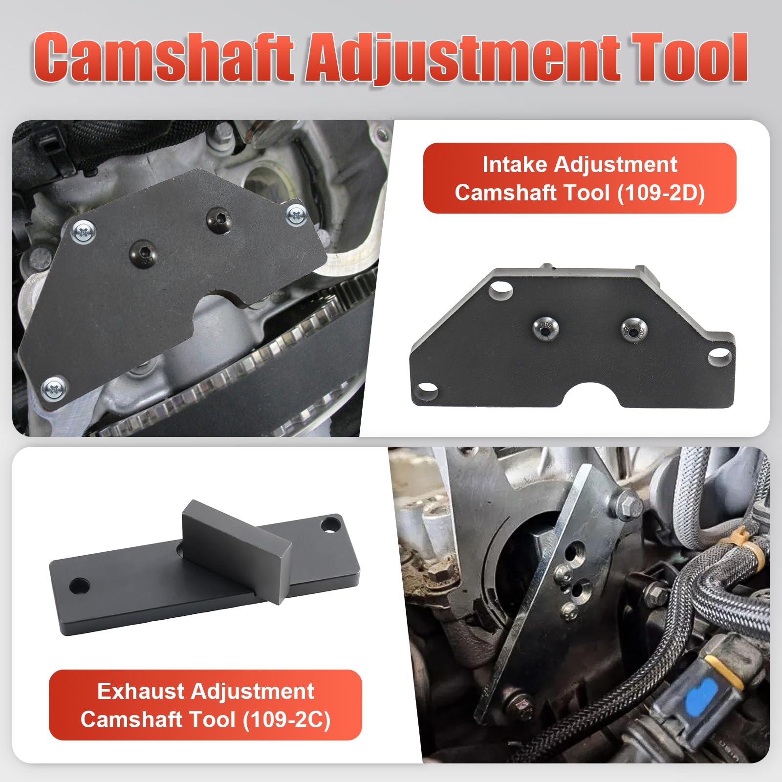 Kit Calaggio Motore, Attrezzo Cinghia Distribuzione,per Auto 1.0, 1.2 Vti (VVT) /GDI PureTech Benzina, 0109-2A, 109-2C, 109-2D