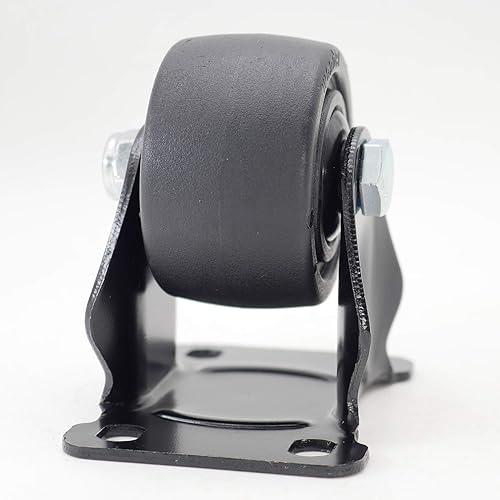 Miniatura 7 de Casoter Rueda superior de rueda de 2.5 pulgadas de ancho extra, ruedas rígidas de polipropileno negro, diseño de centro de gravedad baja, sin