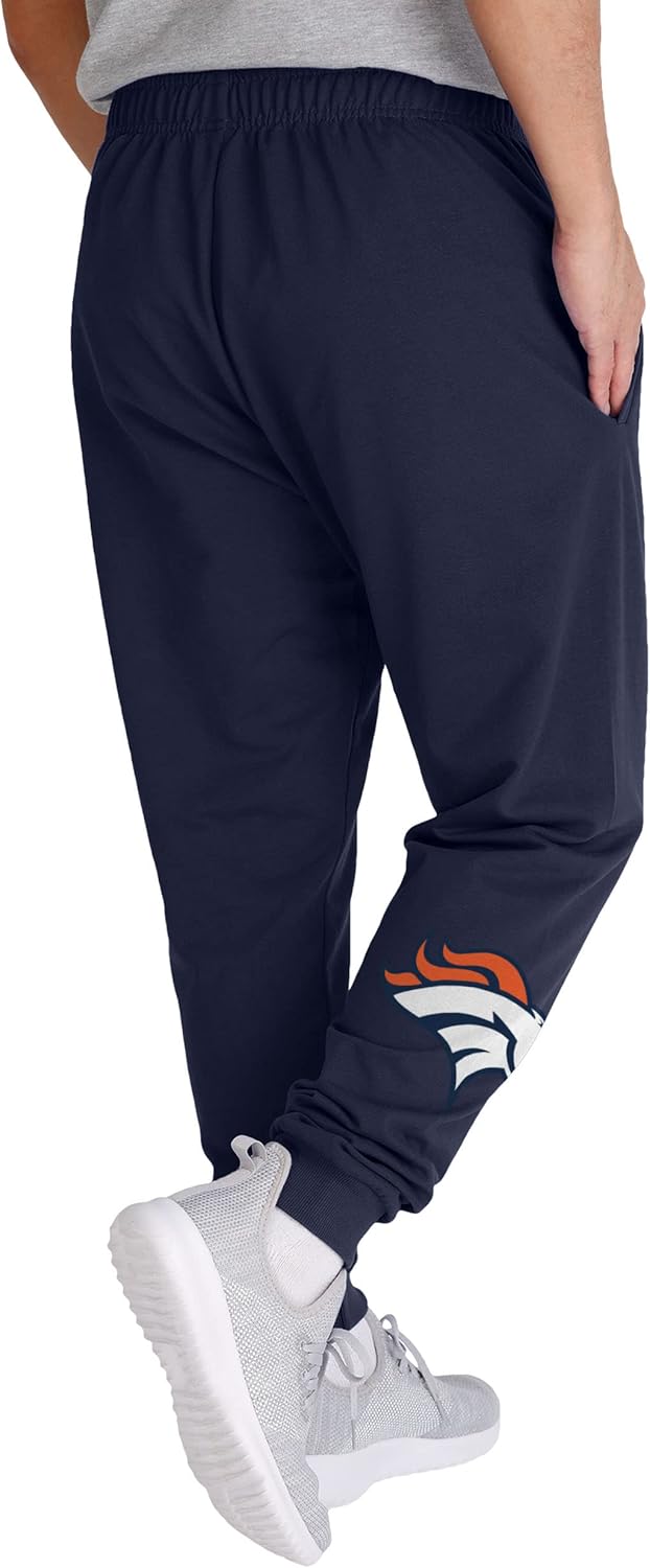 FOCO Denver Broncos NFL Mens Team Color Joggers - M