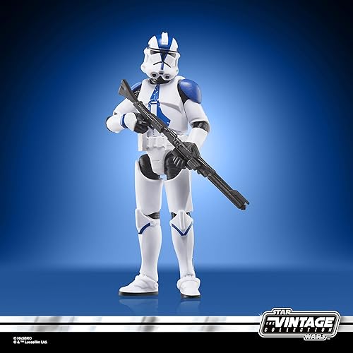 Miniatura 5 de STAR WARS The Vintage Collection Clone Trooper (501st Legion), OBI-Wan Kenobi Figura de acción coleccionable de 3.75 pulgadas